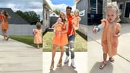 Patrick Mahomes with his family: wife Brittany, daughter Sterling Skye, and son Patrick "Bronze" III